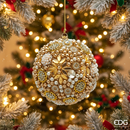EDG Enzo De Gasperi | Palla decorativa mille perle Natale 2026