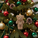 EDG Enzo De Gasperi | Orso decorativo in vetro Natale 2026