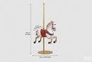 EDG Enzo De Gasperi | Base Pino per Albero di Natale Giostra H.253 cm.