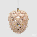EDG Enzo De Gasperi | Decoro Natalizio Pigna con micro cristalli