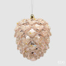 EDG Enzo De Gasperi | Decoro Natalizio Pigna con micro cristalli
