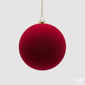 EDG Enzo De Gasperi | Set Addobbo Palla in Velluto con scatola in PVC