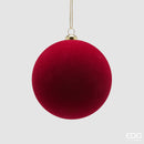 EDG Enzo De Gasperi | Set Addobbo Palla in Velluto con scatola in PVC