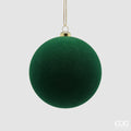 EDG Enzo De Gasperi | Set Addobbo Palla in Velluto con scatola in PVC