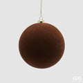 EDG Enzo De Gasperi | Set Addobbo Palla in Velluto con scatola in PVC
