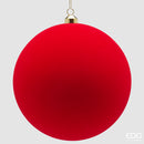 EDG Enzo De Gasperi | Set Addobbo Palla in Velluto con scatola in PVC