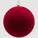 EDG Enzo De Gasperi | Set Addobbo Palla in Velluto con scatola in PVC