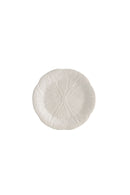 Bordallo - Pinheiro Piatto frutta Ø 19 cm. in ceramica | Couve - Beige