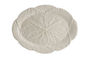 Bordallo - Pinheiro Piatto da portata Ovale in ceramica | Couve Verde - Beige