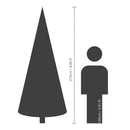 Kaemingk | Albero di Natale Grandis Fir - H. 270 cm