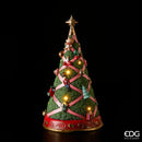 EDG Enzo De Gasperi | Albero Poly con Luci Natalizio H 46 cm