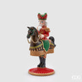 EDG Enzo De Gasperi | Portacandela Soldatino a Cavallo H 33 cm – 2 Colori