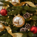 EDG Enzo De Gasperi | Palla Spiral in Vetro – Natale 2025