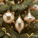 EDG Enzo De Gasperi | Palla/trottola/fuso decorativi microfoglie Natale 2026