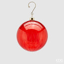 EDG Enzo De Gasperi | Sfera vortex decorativa in vetro Natale 2026