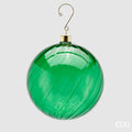 EDG Enzo De Gasperi | Sfera vortex decorativa in vetro Natale 2026