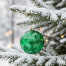 EDG Enzo De Gasperi | Sfera vortex decorativa in vetro Natale 2026
