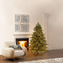 EDG Enzo De Gasperi | Albero di Natale Pino argentato con 3000 miniled H 180 cm