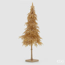 EDG Enzo De Gasperi | Decorazione Pino Glitter con Base