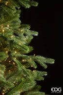 EDG Enzo De Gasperi | Albero di Natale Pino New Imperial con 4000 LED Multieffetto Dimmerabile H 210 cm Ø 140 cm