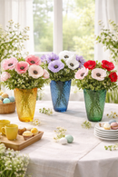 EDG Enzo De Gasperi | Anemone Chic Artificiale con Ramo H. 50 cm