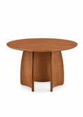 Ikone | Tavolo Moku in legno Ø 140 cm.