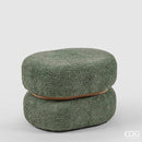 Pouf Boucle Ovale in Tessuto EDG Enzo De Gasperi