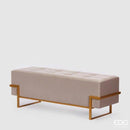 EDG Enzo De Gasperi | Panca Pouf Contenitore in Velluto 120 cm – 4 Colori