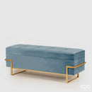 EDG Enzo De Gasperi | Panca Pouf Contenitore in Velluto 120 cm – 4 Colori