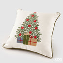 EDG Enzo De Gasperi | Cuscino con albero di Natale in tessuto Natale