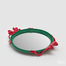 EDG Enzo De Gasperi | Vassoio Decorativo Fiocchi Natalizio