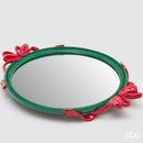 EDG Enzo De Gasperi | Vassoio Decorativo Fiocchi Natalizio