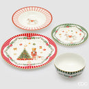 EDG Enzo De Gasperi | Servizio di Piatti 24 pz Xmas-Mix