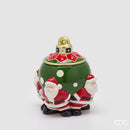 EDG Enzo De Gasperi | Contenitore Babbo Natale con Palla