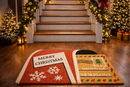 L'Oca Nera | Benvenuto Natale Tappeto Decorativo