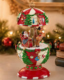 EDG Enzo De Gasperi | Carillon Slitta di Babbo Natale Musica e Movimento