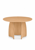 Ikone | Tavolo Moku in legno Ø 140 cm.