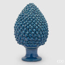EDG Enzo De Gasperi Pigna decorativa in ceramica Blu, grande