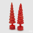 EDG Enzo De Gasperi | Pino Twist con LED e movimento in vetro H 35 cm / H 40,5 cm