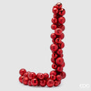 EDG Enzo De Gasperi | Festone decorativo con mix di sfere H 170 cm. Natale