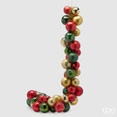 EDG Enzo De Gasperi | Festone decorativo con mix di sfere H 170 cm. Natale