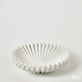 EDG Enzo De Gasperi | Piatto decorativo Raggiera rotondo in ceramica