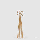 EDG Enzo De Gasperi | Cono decorativo jewel in metallo Natale 2025
