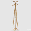 EDG Enzo De Gasperi | Cono decorativo jewel in metallo Natale 2025