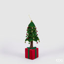 EDG Enzo De Gasperi | Pino decorativo da appendere con base a pacco Natale 2025