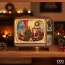EDG Enzo De Gasperi | Televisore LED diorama Natale