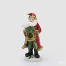 EDG Enzo De Gasperi | Decoro Natalizio Babbo Natale con Ghirlanda