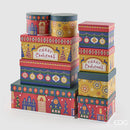 EDG Enzo De Gasperi | Scatole decorative assortite  Merry Christmas Natale
