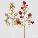 EDG Enzo De Gasperi | Decoro Ramo Pallemix Natalizio Glitter