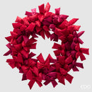 EDG Enzo De Gasperi | Decorazione Fiocco Corona Natalizia